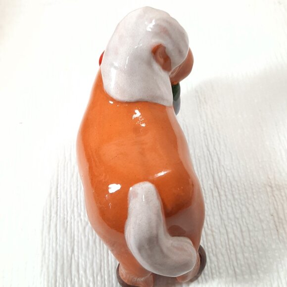 Rolf Berg Gnome & Horse Figurine Sweden folk art Glazed Terracotta Pottery decor - Picture 5 of 8